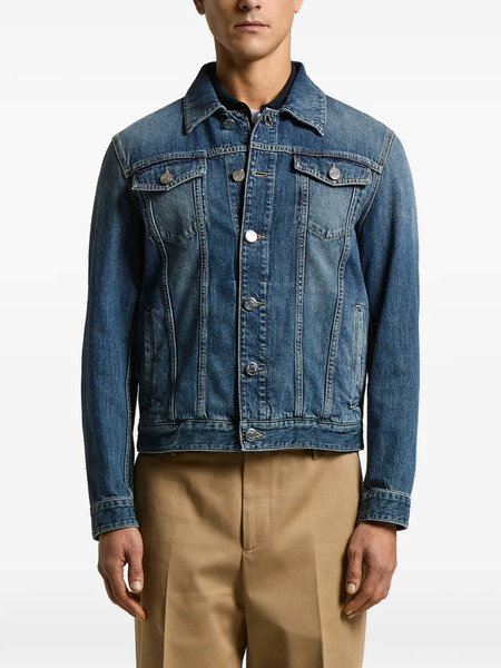  Peserico Buttoned Denim Jacket - Blue 