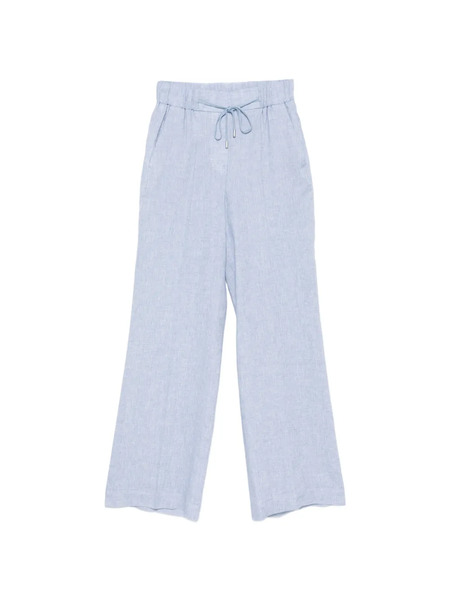  Peserico Drawstring Trousers - Blue 