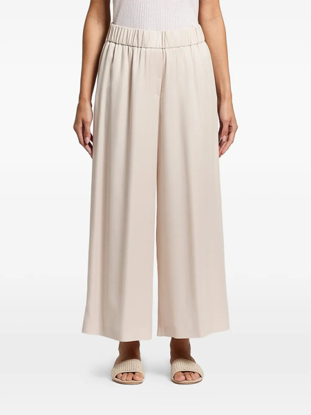  Peserico Elasticated Palazzo Pants - Neutrals 