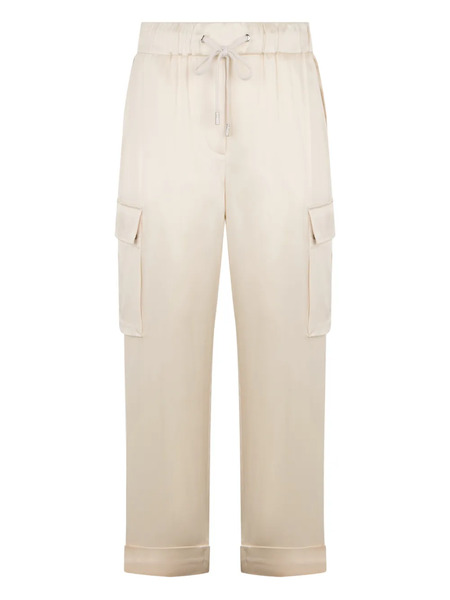  Peserico Elasticated Pocket Trousers - Neutrals 