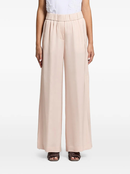  Peserico Elasticated Side-slit Trousers - Neutrals 
