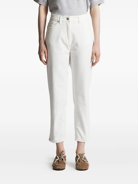  Peserico Five-pocket Denim Jeans - White 