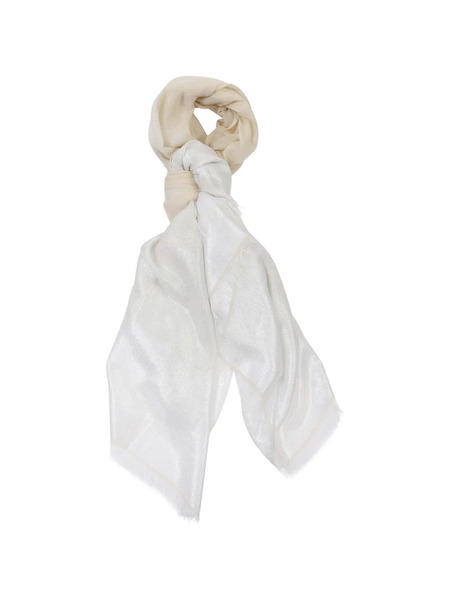 Peserico Fringed-edge Scarf - Gold 