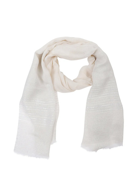  Peserico Fringed-edge Scarf - Neutrals 