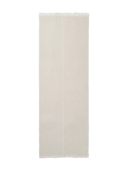  Peserico Fringed Weave Scarf - Neutrals 