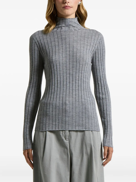  Peserico High-neck Sweater - Grey 