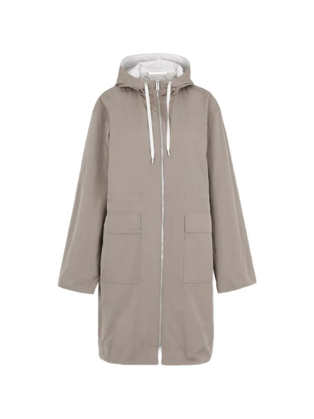  Peserico Hooded Pocket Coat - Neutrals 