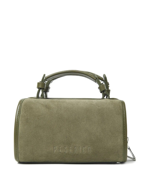  Peserico Mini Suede Handbag - Green 