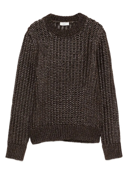  Peserico Open-knit Sweater - Brown 