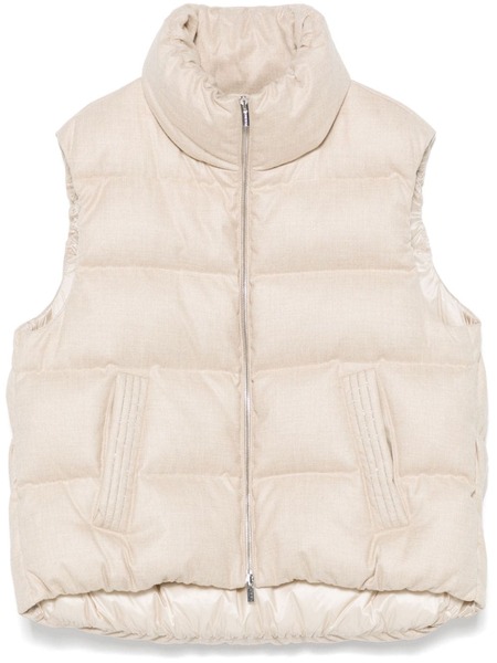  Peserico Padded Gilet - Neutrals 