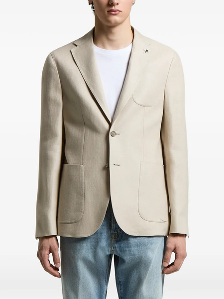  Peserico Patch-pocket Blazer - Neutrals 