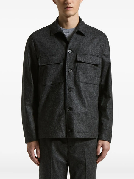  Peserico Pocket Button Jacket - Grey 
