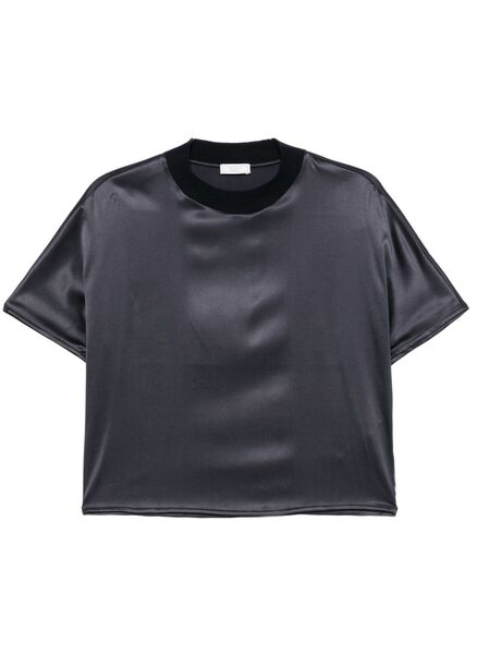  Peserico Satin Blouse - Blue 