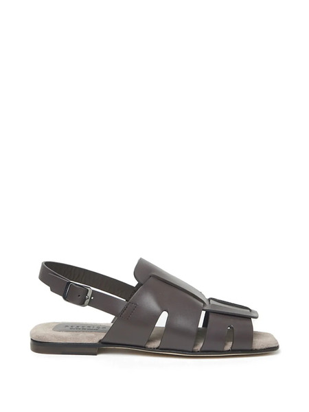  Peserico Strappy Sandals - Brown 