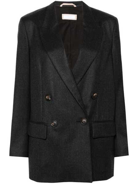  Peserico Virgin Wool Blazer - Grey 