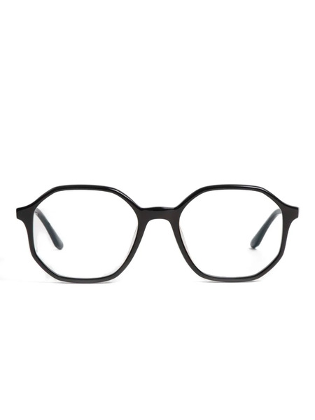  Peter And May Georgia Geometric-frame Glasses - Black 