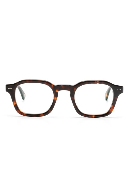  Peter And May Hero Square-frame Glasses - Brown 