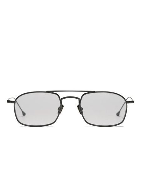  Peter And May Mini Machine Rectangle-frame Sunglasses - Black 