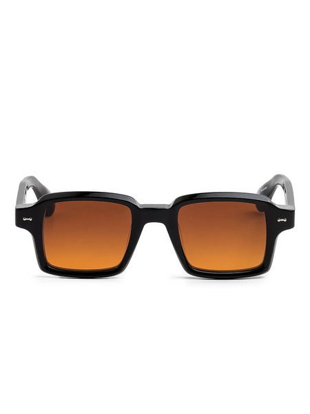  Peter And May Numero Square-frame Sunglasses - Black 