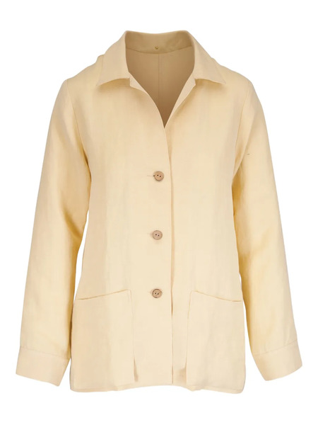  Peter Cohen Button-up Long-sleeve Jacket - Neutrals 