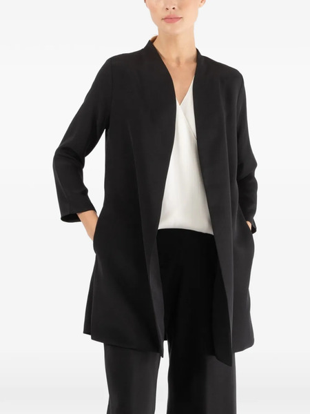  Peter Cohen Dear Open-front Coat - Black 