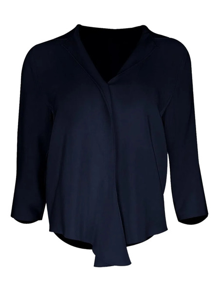  Peter Cohen Silk Blouse - Blue 