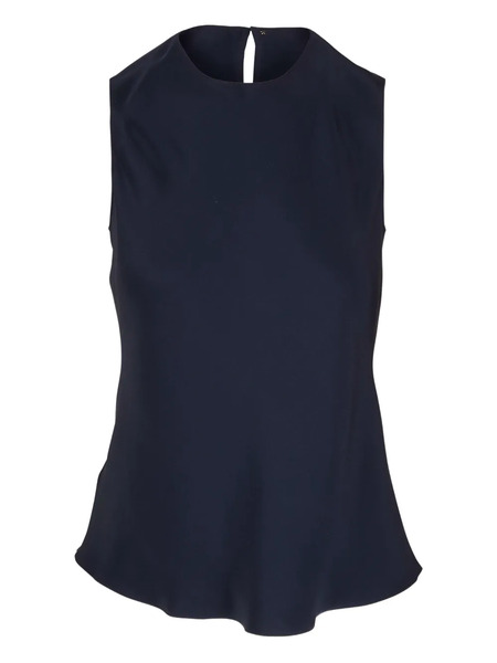  Peter Cohen Sleeveless Round-neck Top - Blue 