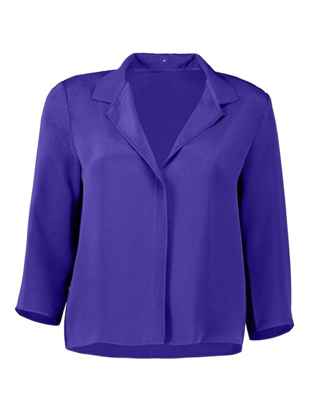  Peter Cohen Square-front Shirt - Purple 