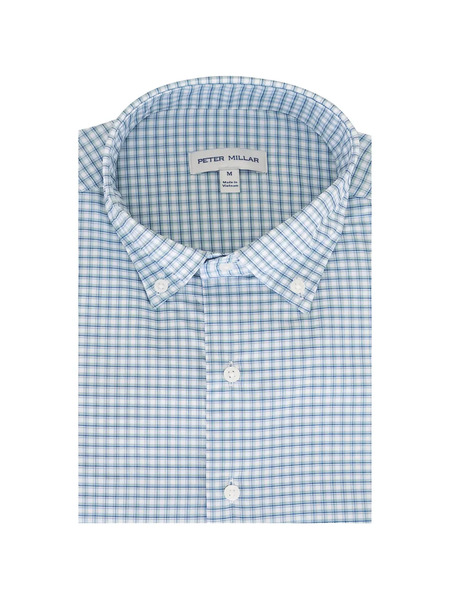  Peter Millar Checked Shirt - White 