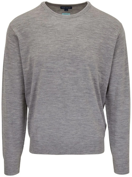  Peter Millar Crew-neck Knit Jumper - Grey 