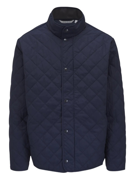  Peter Millar Diamond-quilted Jacket - Blue 