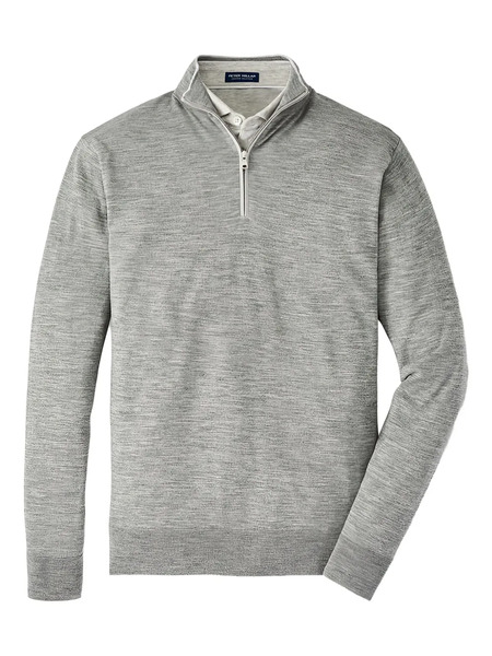  Peter Millar Half-zip Sweater - Grey 