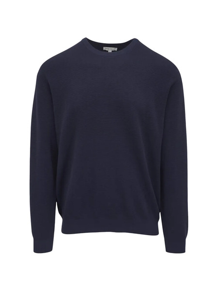  Peter Millar Ribbed Crew-neck Sweater - Blue 