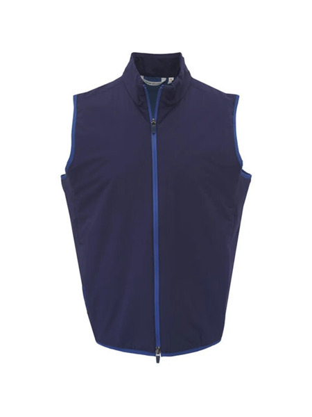  Peter Millar Zip Vest - Blue 