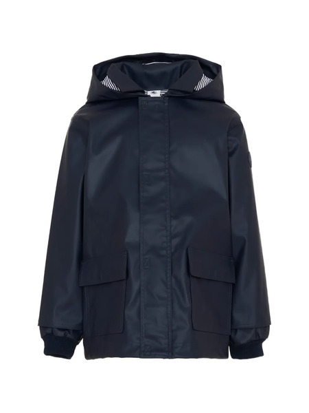  Petit Bateau Iconic Hooded Pocket Jacket - Blue 