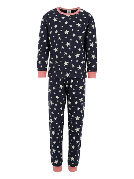  Petit Bateau Star-print Pyjamas - Blue 