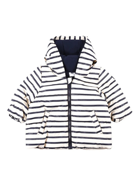  Petit Bateau Striped Jacket - White 
