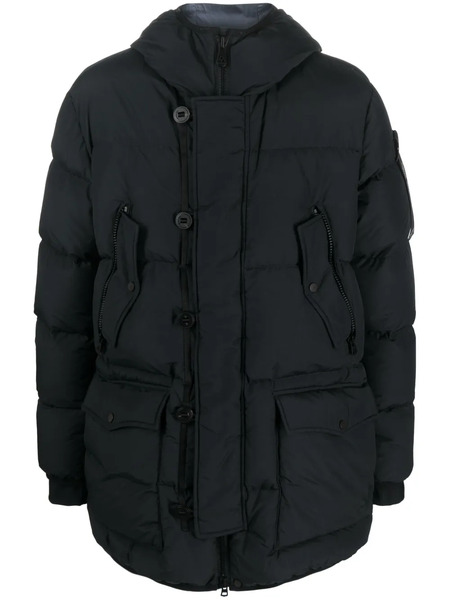  Peuterey Hooded Padded Jacket - Black 
