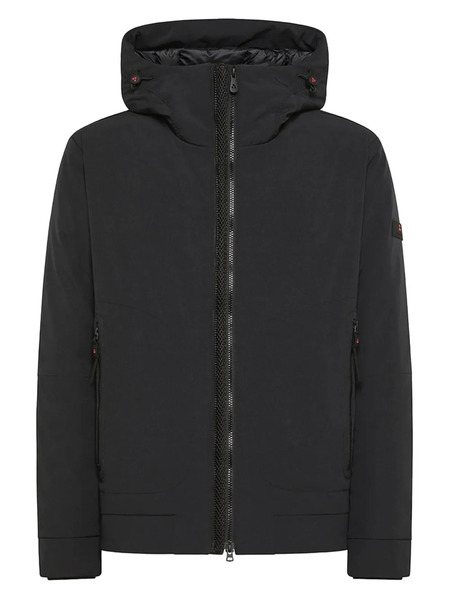  Peuterey Hooded Zip-front Jacket - Black 