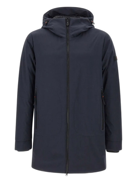  Peuterey Hooded Zip-up Parka - Blue 