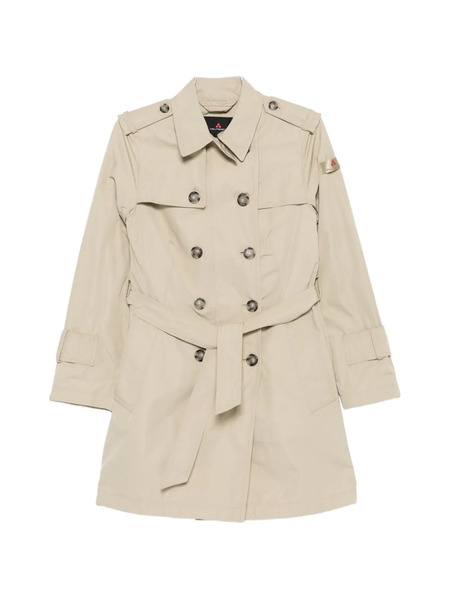  Peuterey Knude Button Belted Coat - Neutrals 