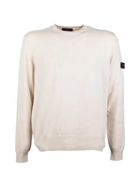  Peuterey Patch Knitted Jumper - White 