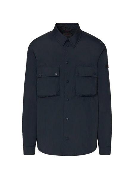  Peuterey Patch-pocket Overshirt - Blue 