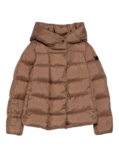  Peuterey Quilted Hooded Jacket - Brown 