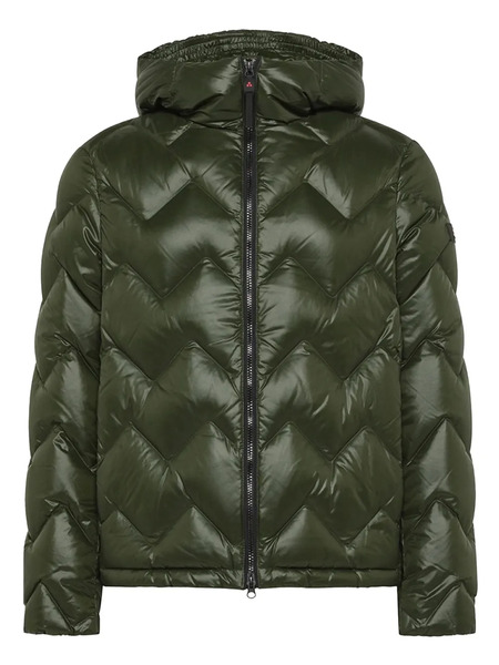  Peuterey Quilted Hooded Jacket - Green 