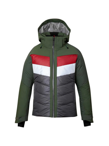  Phenix Zip-up Quilted Jacket - Green 