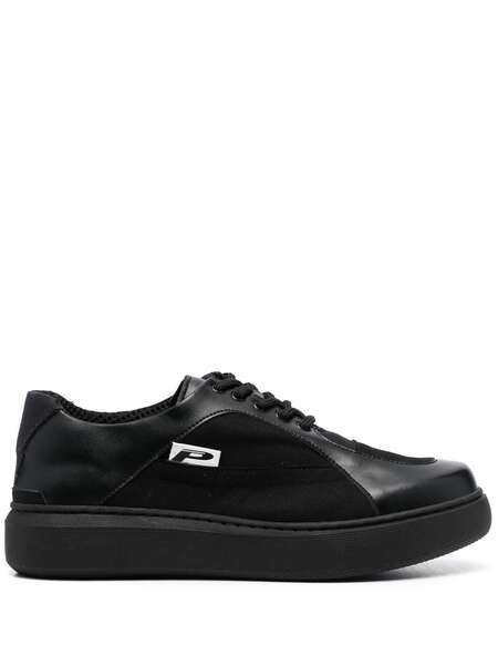  Phileo Logo-patch Low-top Sneakers - Black 