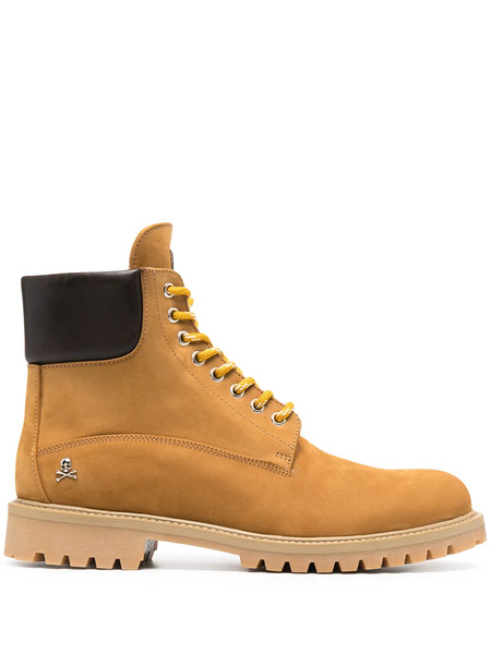 Philipp Plein Construction Boots - Neutrals 