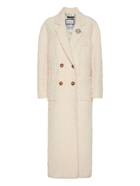  Philipp Plein Double-breasted Coat - Neutrals 