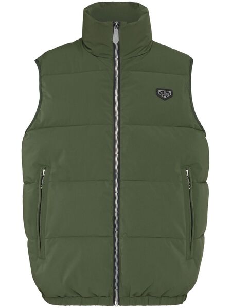  Philipp Plein Down Gilet - Green 